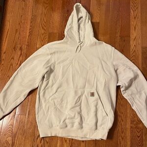 Carhartt K288 Sweatshirt Men’s Size L Malt Tan Crewneck Workwear 24x29